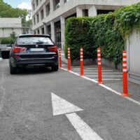 Plastic bollards