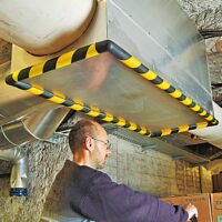 TRAFFIC-LINE Push-Fit/Edge Protection - 5,000mm Long - Yellow/Black