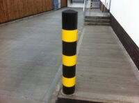 High vis bollards