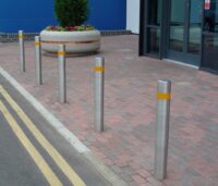 stainless steel bollards