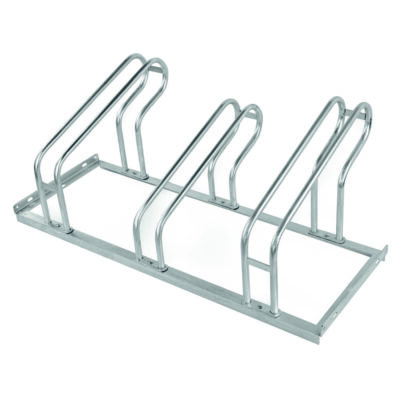CITY Bicycle Rack CLASSIC - Single Side - 3 Cycle Capacity