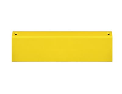 BLACK BULL MD Railing System - Lateral Rail 2,000mmL - Indoor Use - Powder Coated - Yellow