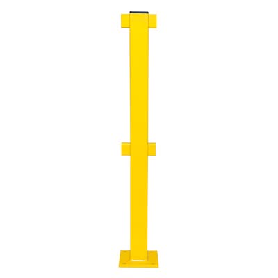 BLACK BULL MD Railing System - Middle Post 1,000mmH - Indoor Use - Powder Coated - Yellow
