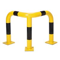 BLACK BULL Corner Protection Guard - Outdoor Use - 600 x 600 x 600mm