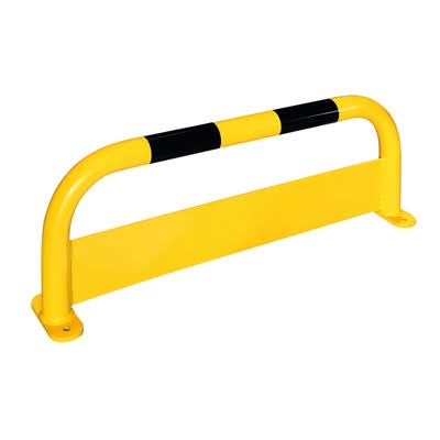 BLACK BULL Protection Guard MD with Under-run Protection - Outdoor Use - 350 x 1,000mm - Yellow/Black
