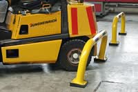 BLACK BULL FLEX Protection Guard - Outdoor Use - 390 x 1,000mm - Yellow/Black