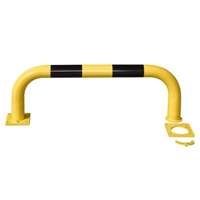 BLACK BULL Removable Protection Guard - Indoor Use - 350 x 1,000mm - Yellow/Black