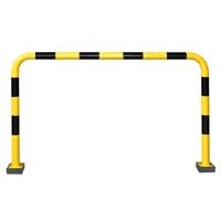 BLACK BULL FLEX Protection Guard - Outdoor Use - 1,240 x 2,000mm - Yellow/Black
