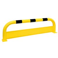 BLACK BULL Protection Guard XL with Under-run Protection - Indoor Use - 600 x 2,000mm - Yellow/Black