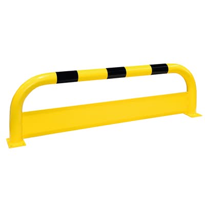 BLACK BULL Protection Guard XL with Under-run Protection - Indoor Use - 600 x 2,000mm - Yellow/Black