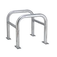 TRAFFIC-LINE Column Protector - Outdoor Use - Outer Dims. 600 x 620 x 620mm - Inner Dims. 500 x 500mm - Hot Dip Galvanised Finish