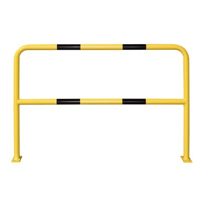 TRAFFIC-LINE Steel Hoop Guard - Indoor Use - 1,000 x 1,500mmL - Powder Coated - Surface Fix - Yellow/Black