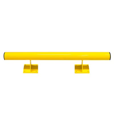 BLACK BULL Raised Collision Protection Bars - Indoor Use - 200 x 1,000mmL - Yellow
