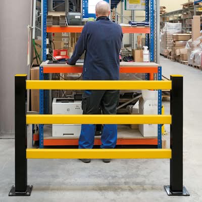 BLACK BULL FLEX Impact Protection System HYBRID Set - Indoor Use - 1,000 x 2,000mm - Without PU FLEX pad