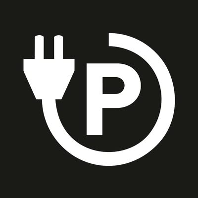 PROline Thermoplastic EV Parking Place Symbol - 700 x 800mm - White