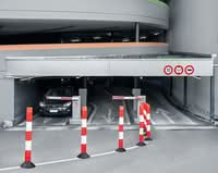 TRAFFIC-LINE Flexible Post Off-Highway - 1,000mmH - Reflective Sleeve - Red/White - No Base