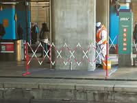 TRAFFIC-LINE Extendable Trellis Barrier - FLEXI-LIGHT BARRIER - Expands To 3,600mm