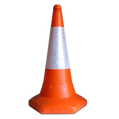 TRAFFIC-LINE Traffic Cone TC3 - 750mmH - D2 Sleeve - Sand Weighted