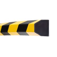 TRAFFIC-LINE Surface Protection - TRAPEZE 40/40 - Magnetic - 1,000mm Long - Yellow/Black