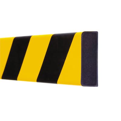 TRAFFIC-LINE Surface Protection - RECTANGLE 60/20 - Magnetic - 1,000mm Long - Yellow/Black