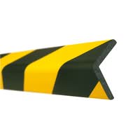 TRAFFIC-LINE Edge Protection - RIGHT-ANGLE 60/60 - Self-Adhesive - 1,000mm Long - Yellow/Black