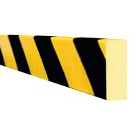 TRAFFIC-LINE Surface Protection - RECTANGLE 50/20 - Self-Adhesive - 5,000mm Long - Yellow/Black