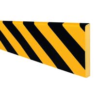 TRAFFIC-LINE Surface Protection - RECTANGLE 150/20 - Self-Adhesive - 5,000mm Long - Yellow/Black
