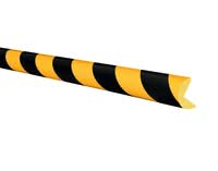 TRAFFIC-LINE Edge Protection - SEMI-CIRCULAR 40/40 - Self-Adhesive - 1,000mm Long