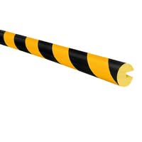 TRAFFIC-LINE Push-Fit Protection - SEMI-CIRCULAR 40/40/8 - 1,000mm Long